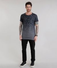 Camiseta-Longa-com-Estampa-Floral-Cinza-Mescla-8586079-Cinza_Mescla_3