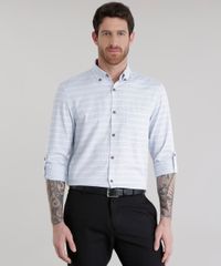 Camisa-Comfort-Listrada-em-Algodao---Sustentavel-Off-White-8584511-Off_White_1