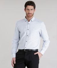 Camisa-Comfort-Listrada-em-Algodao---Sustentavel-Off-White-8584511-Off_White_5