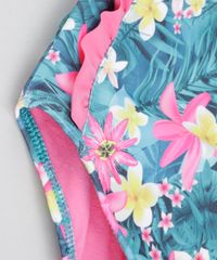Maio-Estampado-Floral-com-Babados-Verde-Escuro-8661518-Verde_Escuro_3