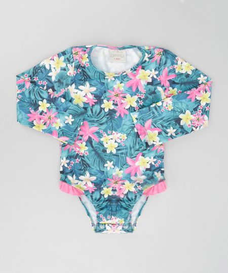 Maio-Estampado-Floral-com-Protecao-UV50-Verde-8661429-Verde_1