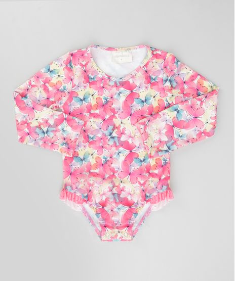 Maio-Estampado-de-Borboletas-com-Protecao-UV50-Rosa-8661551-Rosa_1