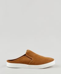 Tenis-Slip-On-Mule-Masculino-Oneself-em-Suede--Caramelo-9939392-Caramelo_2