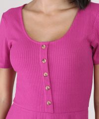 Vestido-Feminino-Curto-Canelado-com-Botoes-Manga-Curta-Roxo-9920398-Roxo_4 Vestido-Feminino-Curto-Canelado-com-Botoes-Manga-Curta-Roxo-9920398-Roxo_4