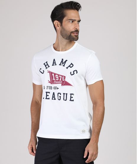 Camiseta-Masculina--Champs-League--Manga-Curta-Gola-Careca-Branca-9898815-Branco_1