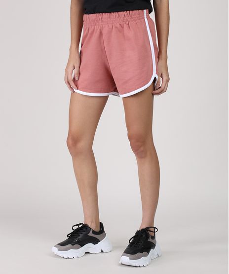 Short-Feminino-Basico-Running-Cintura-Media-Rosa-Escuro-9941772-Rosa_Escuro_1