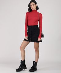 Blusa-Feminina-Canelada-Manga-Longa-Gola-Alta-Vermelha-9810927-Vermelho_3