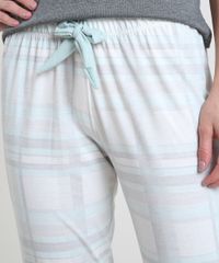 Pijama-Feminino-Estampado-Xadrez-Regata-Cinza-Mescla-9867317-Cinza_Mescla_4