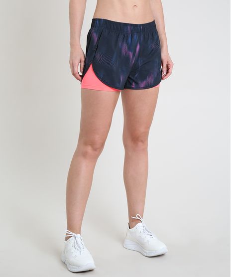 Short-Feminino-Esportivo-Ace-Running-Cintura-Media-Estampado--Azul-Marinho-9875192-Azul_Marinho_1
