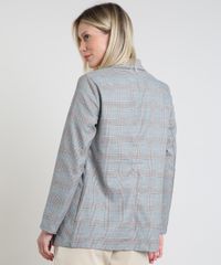 Blazer-Feminino-Estampado-Xadrez-com-Bolsos-Cinza-9820512-Cinza_2 Blazer-Feminino-Estampado-Xadrez-com-Bolsos-Cinza-9820512-Cinza_2