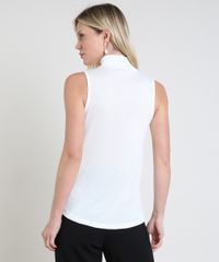 Regata-Feminina-em-Trico-Gola-Alta--Branca-9889152-Branco_2