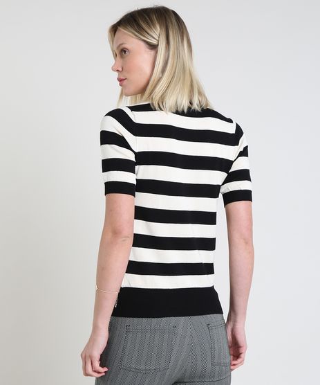 blusa tricot c&a