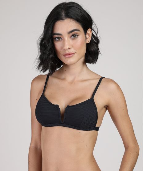 Biquini-Top-Triangulo-Texturizado-com-Bojo-Preto-9944672-Preto_1