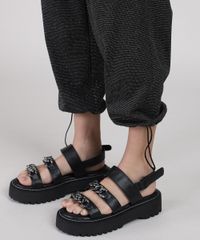 Calca-Feminina-Jogger-Cintura-Alta-com-Lurex-Preta-9908269-Preto_5