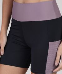 Bermuda-Feminina-Esportiva-Ace-Cintura-Super-Alta-com-Bolso-em-Tela-Preta-9921022-Preto_4