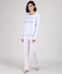 Pijama-Feminino--Let-Me-Sleep--Manga-Longa-9877991-Cinza_Mescla_Claro_1