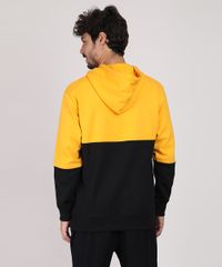 Blusao-Masculino-em-Moletom-com-Recorte-e-Capuz-Amarelo-9799251-Amarelo_2