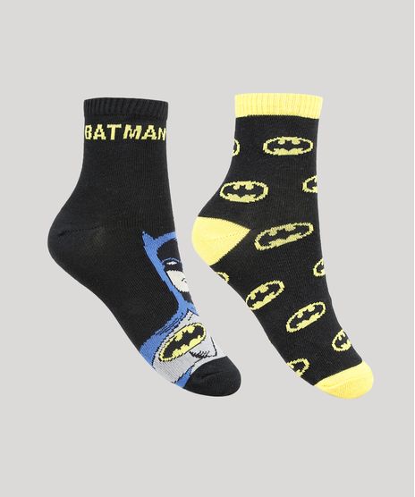 Kit-de-2-Meias-Infantis-Cano-Medio-Batman-Multicor-9932956-Multicor_1