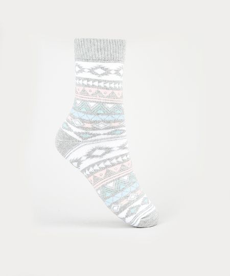 Meia-Feminina-Cano-Alto-Estampada-Etnica-Cinza-Mescla-9941957-Cinza_Mescla_1
