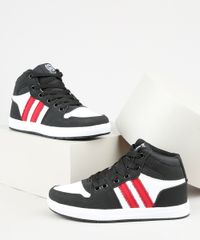 Tenis-Infantil-Ollie-Cano-Alto-com-Listras-Preto-9940905-Preto_1