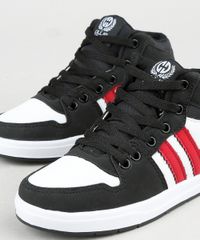 Tenis-Infantil-Ollie-Cano-Alto-com-Listras-Preto-9940905-Preto_6