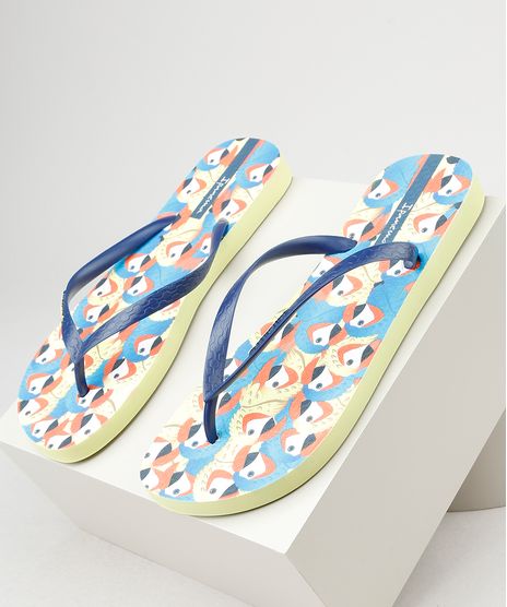 Chinelo-Feminino-Ipanema-Trendy-Araras-Azul-9925044-Azul_1