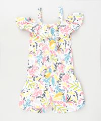 Macaquinho-Infantil-Open-Shoulder-Estampado-Floral-com-Babado-Manga-Curta-Branco-9913808-Branco_2