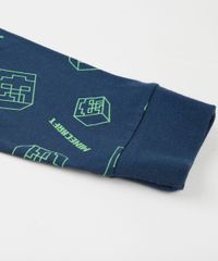 Pijama-Infantil-Minecraft-Camiseta-Manga-Curta-Cinza-Mescla-9884816-Cinza_Mescla_4