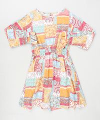 Vestido-Infantil-Patchwork-Manga-Longa-Multicor-9906182-Multicor_1