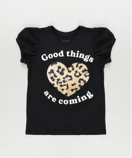 Blusa-Infantil-Paete-e-Animal-Print-Onca-Manga-Curta-Preta-9912447-Preto_1