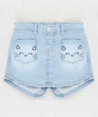 Short-Saia-Jeans-Infantil-com-Bolsos-de-Gatinho-Azul-Claro-9933307-Azul_Claro_1