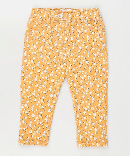 Calca-Legging-Infantil-Floral--Amarela-9842852-Amarelo_1 Calca-Legging-Infantil-Floral--Amarela-9842852-Amarelo_1