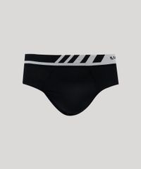 Cueca-Masculina-Lupo-Slip-Sem-Costura-Preta-9946591-Preto_1