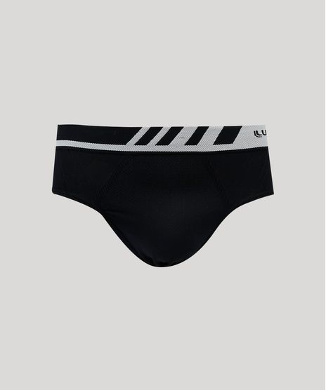 Cueca-Masculina-Lupo-Slip-Sem-Costura-Preta-9946591-Preto_1