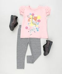 Blusa-Infantil-Animais-com-Glitter-Manga-Curta-Rosa-Claro-9887644-Rosa_Claro_3