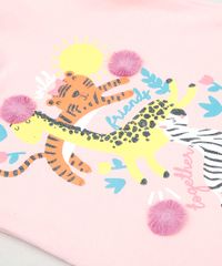 Blusa-Infantil-Animais-com-Glitter-Manga-Curta-Rosa-Claro-9887644-Rosa_Claro_4