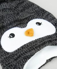 Kit-de-Gorro-Infantil-Pinguim-com-Pompom-Cinza-Mescla-Escuro---Luva-em-Trico-Preta-9784978-Preto_4 Kit-de-Gorro-Infantil-Pinguim-com-Pompom-Cinza-Mescla-Escuro---Luva-em-Trico-Preta-9784978-Preto_4