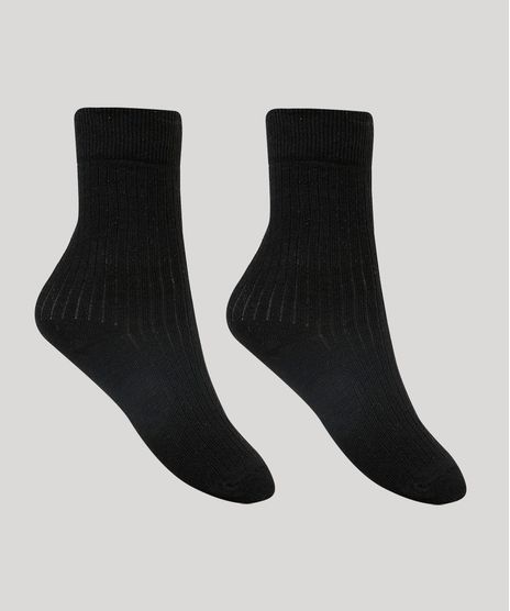 Kit-de-2-Meias-Masculinas-Cano-Alto-Caneladas-Preto-9946236-Preto_1