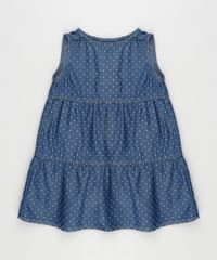 Vestido-Jeans-Infantil-Estampado-de-Poa-Sem-Manga-Azul-Escuro-9933306-Azul_Escuro_1
