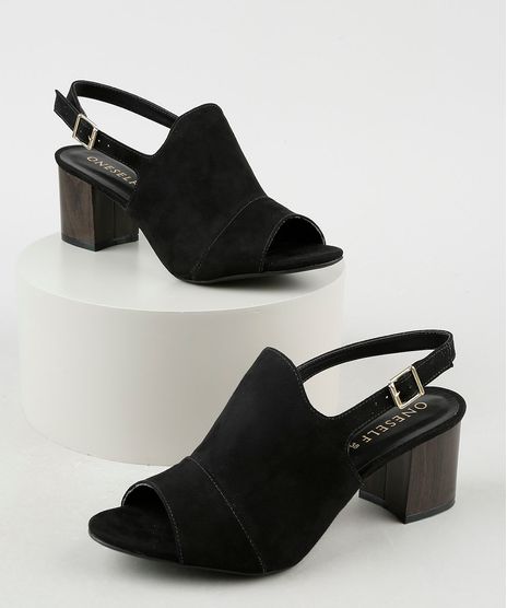 Sandal-Boot-Feminina-Oneself-Salto-Grosso-Medio-em-Suede-Preta-9945368-Preto_1