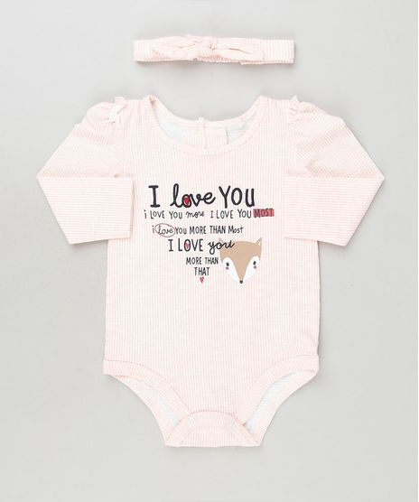 Body-Infantil-Listrado-com-Bordado--I-Love-You--Manga-Longa---Faixa-de-Cabelo-Rosa-Claro-9851523-Rosa_Claro_1