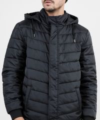 Jaqueta-Puffer-Masculina-em-Nylon-com-Capuz-e-Bolsos-Preta-9830013-Preto_4