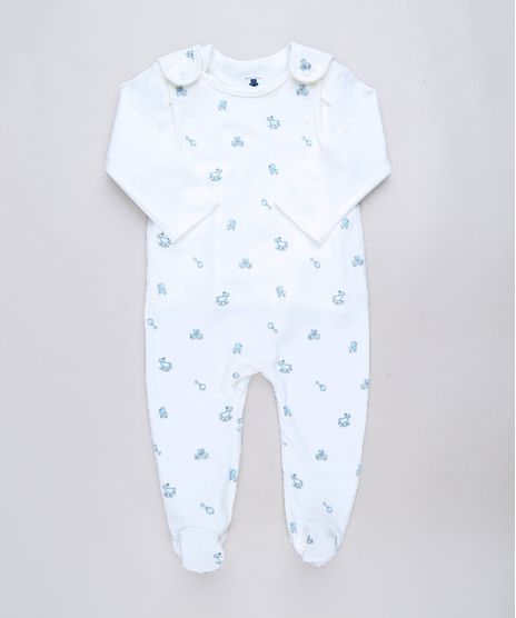Macacao-Estampado-de-Brinquedos-com-Pezinho-Sem-Manga---Camiseta-Manga-Longa-Off-White-9584553-Off_White_1