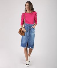 Blusa-Feminina-Basica-Canelada-Manga-Bufante-Decote-Redondo-Pink-9943640-Pink_3