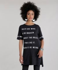 Blusa-Longa---Rules-Are-Made-To-Be-Broken--Preta-8641578-Preto_1
