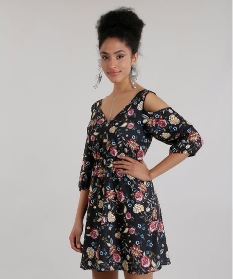 Vestido-Open-Shoulder-Estampado-Floral-Preto-8669042-Preto_1
