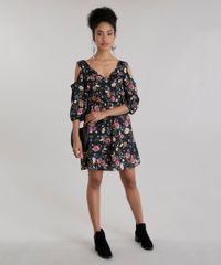 Vestido-Open-Shoulder-Estampado-Floral-Preto-8669042-Preto_3