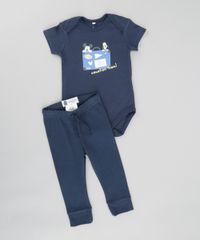 Body-Turma-do-Mickey-em-Algodao---Sustentavel-Azul-Marinho-8488208-Azul_Marinho_3