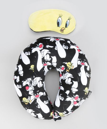 Kit-de-Apoio-de-Cabeca---Tapa-Olho-Estampado-Looney-Tunes-Branco-8654854-Branco_1 Kit-de-Apoio-de-Cabeca---Tapa-Olho-Estampado-Looney-Tunes-Branco-8654854-Branco_1