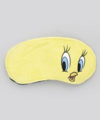 Kit-de-Apoio-de-Cabeca---Tapa-Olho-Estampado-Looney-Tunes-Branco-8654854-Branco_3